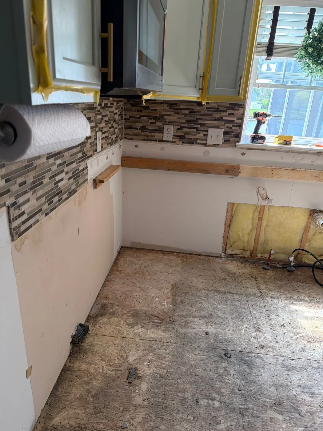 Containment setup for mold remediation in Berkshire home