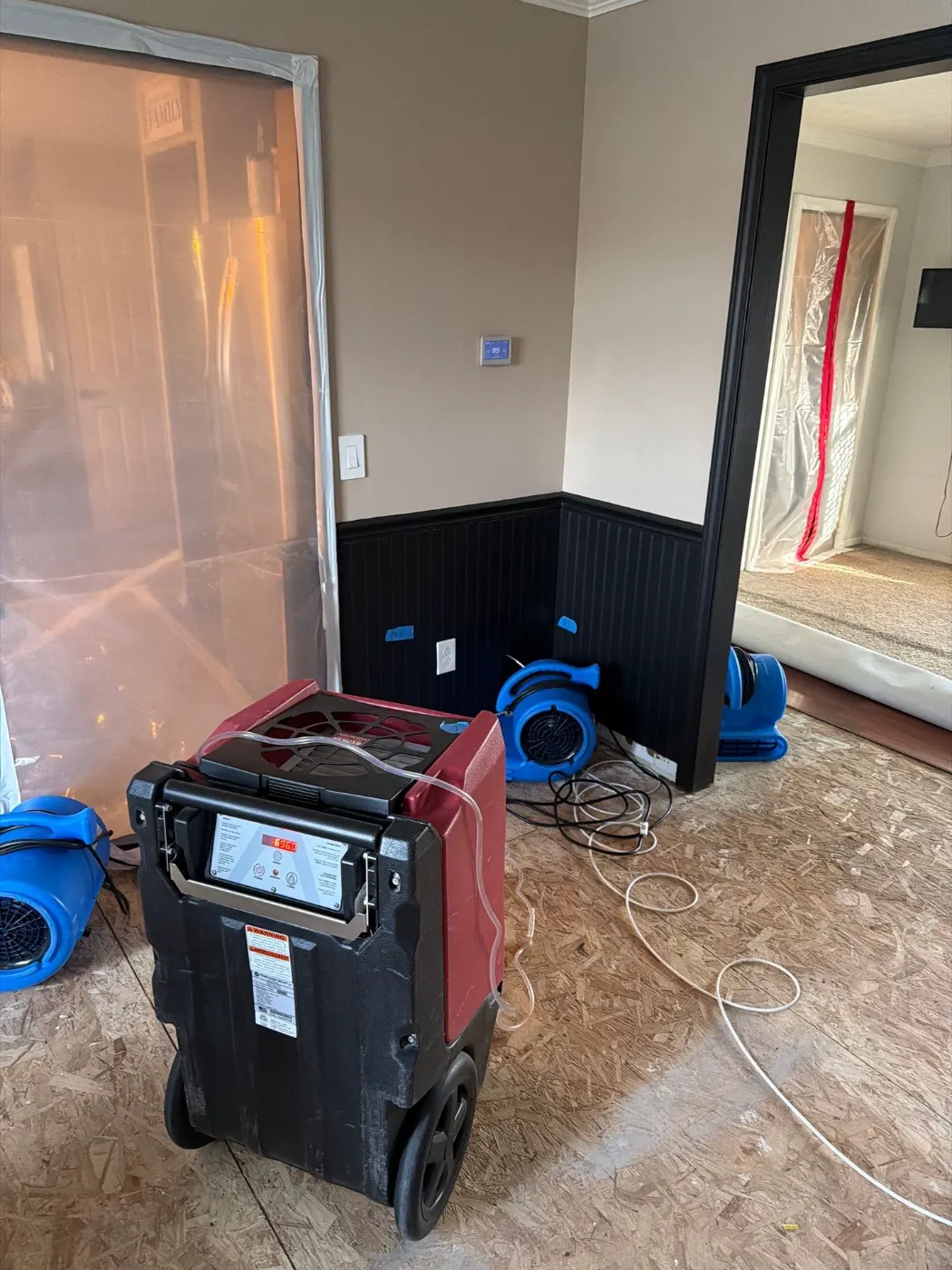 Drying setup with extraction equipment in Hendricks County, IN
